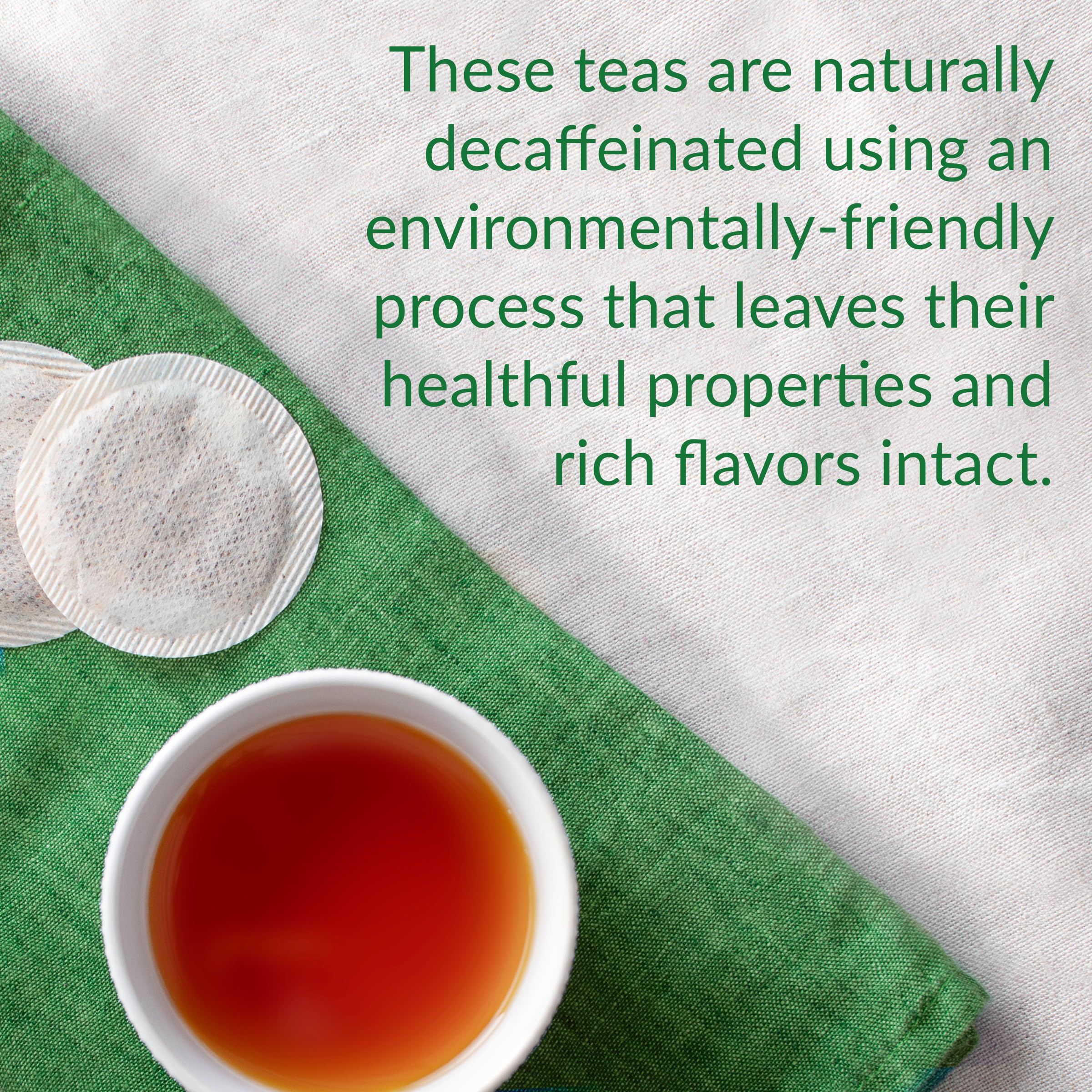 The Republic of Tea — Decaf British Breakfast Black Tea Tin, 50 Tea Bags, Environmentally- Friendly Decaffeinated Tea