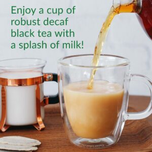 The Republic of Tea — Decaf British Breakfast Black Tea Tin, 50 Tea Bags, Environmentally- Friendly Decaffeinated Tea