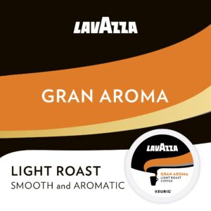 Lavazza Gran Aroma Single-Serve Coffee K-Cups for Keurig Brewer, 32 Count