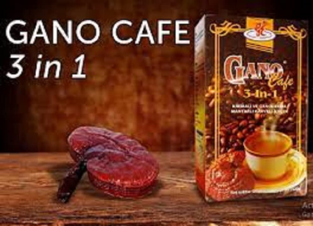 Ganocafe 3in1 dark roast Whole Bean Coffee (3 Boxes 60 Sac)