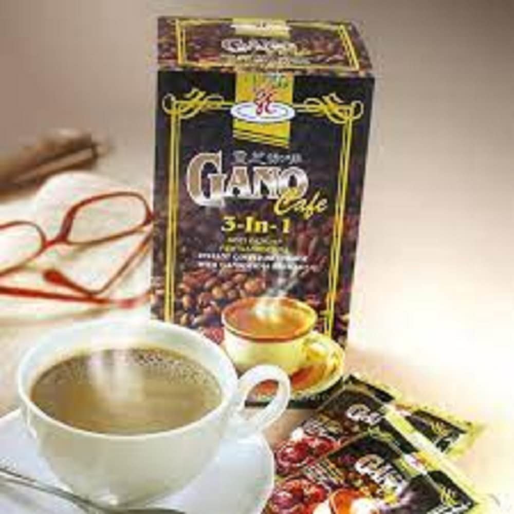 Ganocafe 3in1 dark roast Whole Bean Coffee (3 Boxes 60 Sac)