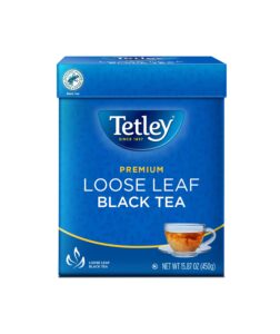 tetley premium loose leaf tea, 15.87 oz