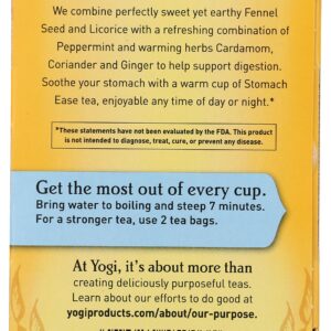 Yogi Tea, Stomach Ease, 16 Count