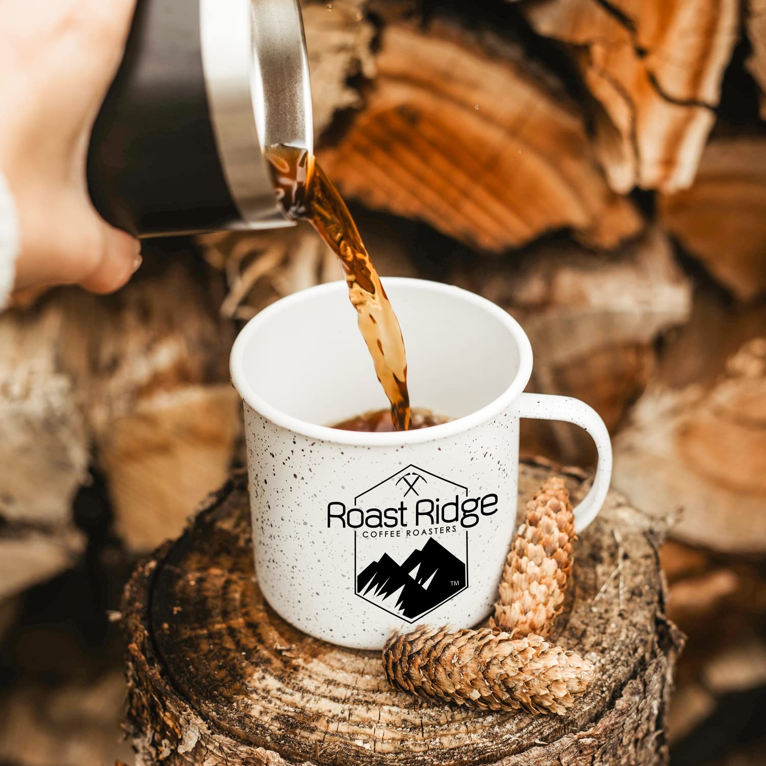 Roast Ridge Whole Bean Coffee, Medium Roast, French Vanilla, 2 lb.