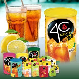 4C Powder Drink Mix Packets, Green Tea 1 Pack, 24 Count, Singles Stix On the Go, Refreshing Sugar Free Water Flavorings