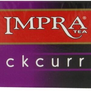 Impra Blackcurrant Pure Ceylon Tea Bags (100 Enveloped Tea Bags)