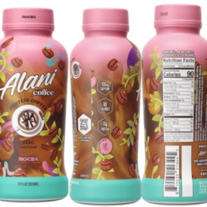 Alani Coffee Shakes Mocha, Maple Donut, Cappuccino, & Vanilla Variety Pack - 4 Bottles