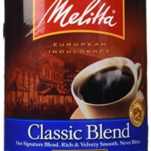 Melitta Classic Blend Medium Roast Ground Coffee, 11-Ounce (Pack Of 4)