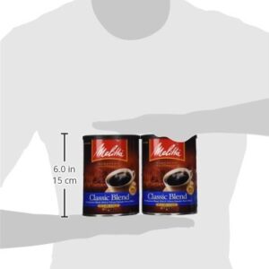 Melitta Classic Blend Medium Roast Ground Coffee, 11-Ounce (Pack Of 4)