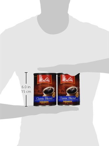 Melitta Classic Blend Medium Roast Ground Coffee, 11-Ounce (Pack Of 4)