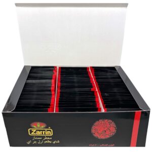 Zarrin - Premium Ceylon Earl Grey Black Leaf Tea, 100 Individually Foil-wrapped Tea Bags
