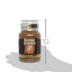 Douwe Egberts Pure Indulgence Instant Coffee in Jar, Dark Roast, 6.7-Ounce, 190 gram