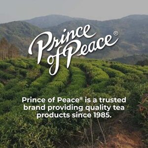 Prince of Peace Organic Black Tea, 100 Tea Bags – 100% Organic Black Tea – Unsweetened Black Tea – Lower Caffeine Alternative to Coffee – Herbal Health Benefits