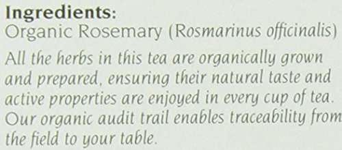 CELEBRATION HERBALS Rosemary Leaf Tea Organic 24 Bag, 0.74 Ounce