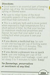 CELEBRATION HERBALS Rosemary Leaf Tea Organic 24 Bag, 0.74 Ounce