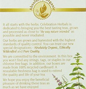 CELEBRATION HERBALS Rosemary Leaf Tea Organic 24 Bag, 0.74 Ounce