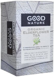 good nature organic elderflower tea, 1.07 ounce