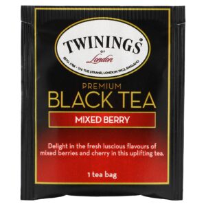 Twinings Premium Mixed Berry Black Tea, 20 Count