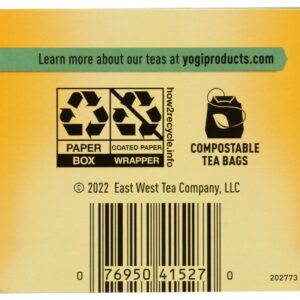 Yogi Tea, Egyptian Licorice Mint, 16 Count