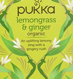 PUKKA Organic Lemongrass Ginger Tea, 20 CT