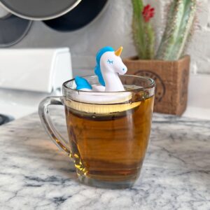 Genuine Fred Unicorn Pool Float Tea Infuser, regular
