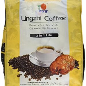 DXN Lingzhi Lite Coffee 3 in 1 with Ganoderma (20 sachets)