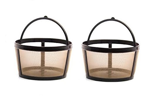 4-Cup Basket Style Permanent Coffee Filters for Mr. Coffee 4 Cup Coffeemakers, Set of 2 (2.9IN)