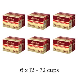 Mitalena Morning Blend Low Acid Coffee Pods - Medium Roast Organic Coffee for Keurig K-cup Coffee Maker - Enjoy Small Batch Artisan Coffee, Avoid Heartburn and Acid Reflux - 72 cups