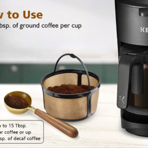 Reusable K Duo Coffee Filter for K-Duo Essentials, K-Duo Brewers Only - Carafe Basket Coffee Filters, Reusable K Duo K-Duo Essentials Coffee Makers Accessories, 1 pack