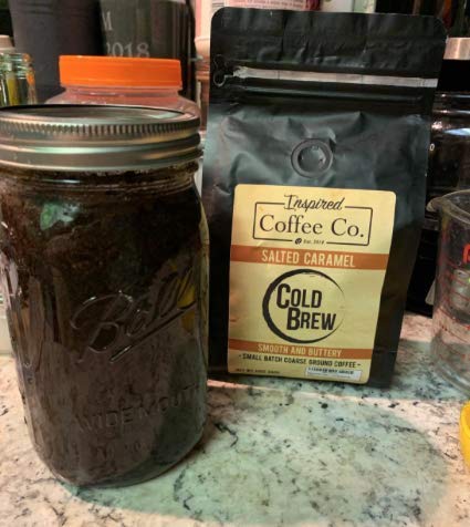 Salted Caramel - Flavored Cold Brew Coffee Grounds - Inspired Coffee Co