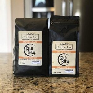 Salted Caramel - Flavored Cold Brew Coffee Grounds - Inspired Coffee Co