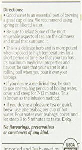 CELEBRATION HERBALS Dandelion Leaf Tea Organic 24 Bag, 0.81 Ounce