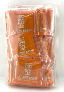 authentic thai iced tea family value size 70 bags 8.64oz (245g) by wang derm