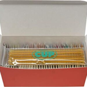 Tazo Tea Bags Sampler 40 Count Variety Gift Box, 10 Different Flavors with By The Cup Honey Sticks