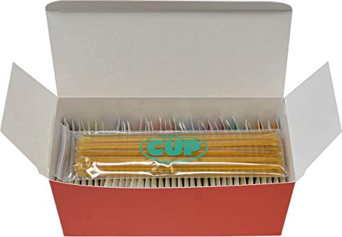 Tazo Tea Bags Sampler 40 Count Variety Gift Box, 10 Different Flavors with By The Cup Honey Sticks