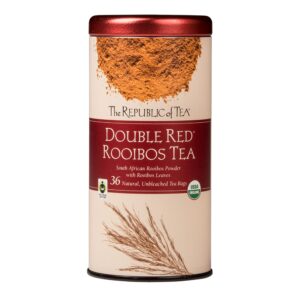 the republic of tea, double red rooibos, 36 count