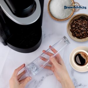 Brew Addicts Water Filter for Keurig 2.0 Coffee makers. Starter Kit: 6 filters & 1 Filter Holder. Replacement Water Filter Cartridges Kit Compatible with Classic Brewers