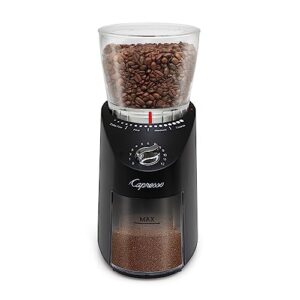 Capresso Infinity Plus Black Conical Burr Grinder