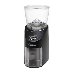 Capresso Infinity Plus Black Conical Burr Grinder