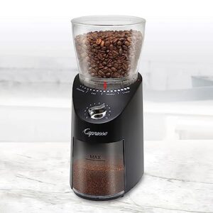 Capresso Infinity Plus Black Conical Burr Grinder