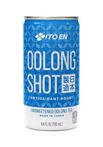 shot 6.4 ounce unsweetened zero calories, caffeinated oolong 6.4 fl oz (pack of 30) 192.0 fl oz