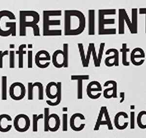 Shot 6.4 Ounce Unsweetened Zero Calories, Caffeinated Oolong 6.4 Fl Oz (Pack of 30) 192.0 Fl Oz