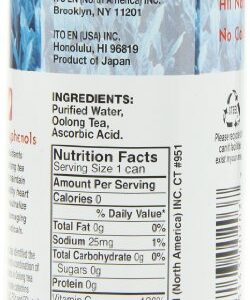 Shot 6.4 Ounce Unsweetened Zero Calories, Caffeinated Oolong 6.4 Fl Oz (Pack of 30) 192.0 Fl Oz