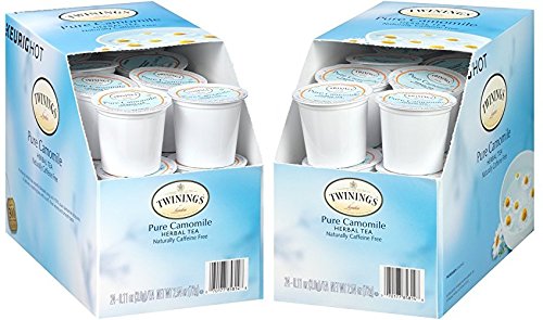 Twinings Pure Camomile Tea Single Serve Pods, 48 Count
