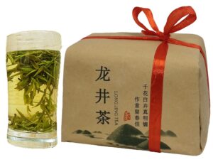 west lake longjing tea(yu qian),fresh dragon well green tea leaf picked before grain rain day,tea farmer direct sale,250g/8.8 oz.,雨前龙井