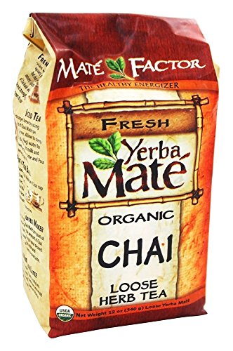 Mate Factor Yerba Organic Chai Loose, 12 Ounce