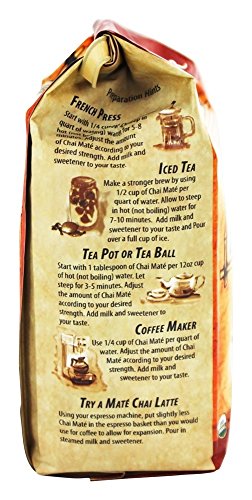 Mate Factor Yerba Organic Chai Loose, 12 Ounce