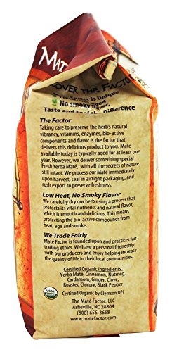 Mate Factor Yerba Organic Chai Loose, 12 Ounce