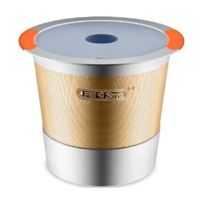 reusable k cups for kurig - gold edition - refillable coffee filter pod for kurig 2.0 and backward compatible with original kurig and duo - by fill n save