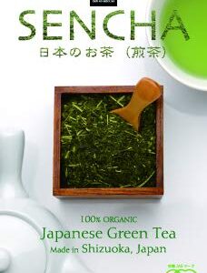 Zen no Megumi Sencha tea Standard - Japanese loose leaf Organic Green tea Made in Shizuoka Japan (Sencha tea Standard 3.53oz 100g)